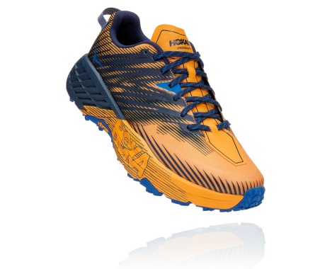 Sapatilhas Hoka One One Speedgoat 4 Portugal - Sapatilhas Trail Homem Pretas - VFGTZB-204